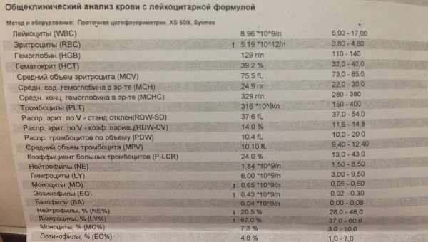 Почему у ребенка понижены сегментоядерные и палочкоядерные нейтрофилы: причины отклонений в анализе крови