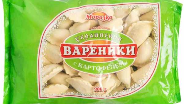 Украинские вареники с картошкой