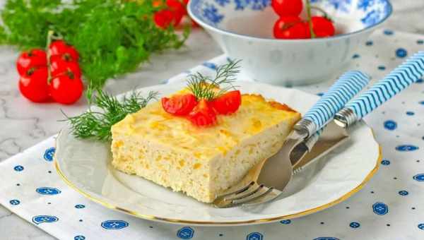 Суфле из курицы в духовке