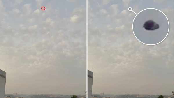 Странный НЛО, снятый на видео в Риме, ошарашил местных жителей и заинтересовал исследователей