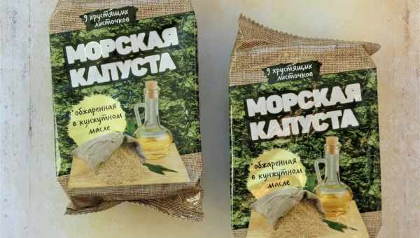 Хрустящая морская капуста