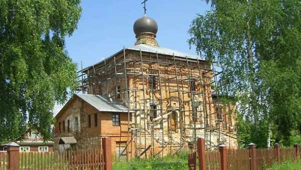 Церковь иконы Божией Матери «Нечаянная Радость» в Новомосковске