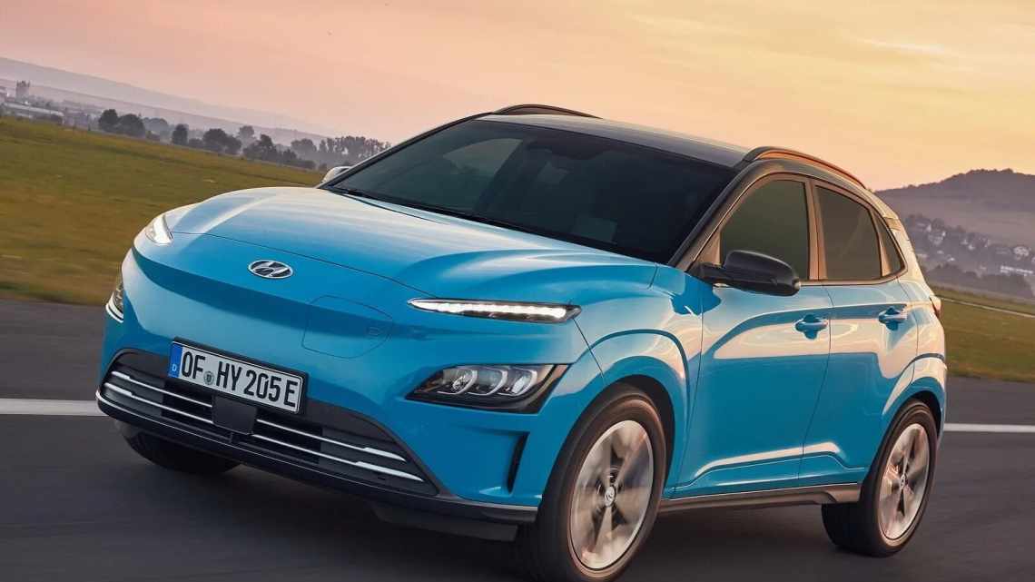 Электрокроссовер Hyundai Kona превратили в гоночный ралли-кар