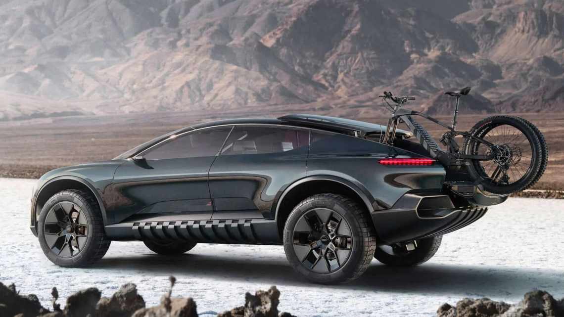 Электрическое будущее: концепт-кар Audi e-tron quattro на выставке Design Miami