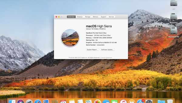 Вышло обновление MacOS High Sierra 10.13.2 с исправлением ошибок