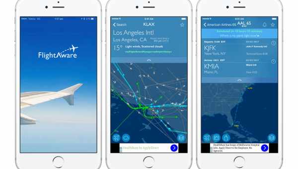 Как отслеживать авиарейсы на iPhone