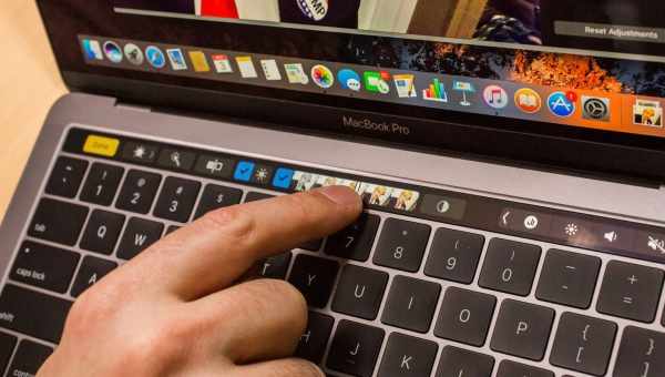 Как стереть данные тачбара на MacBook Pro